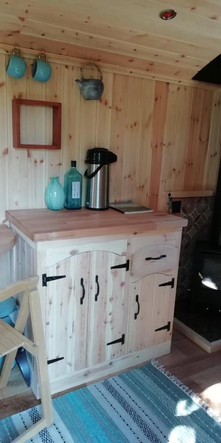 Sapphire Forest Garden Shepherd'S Hut Church Stretton Exterior photo
