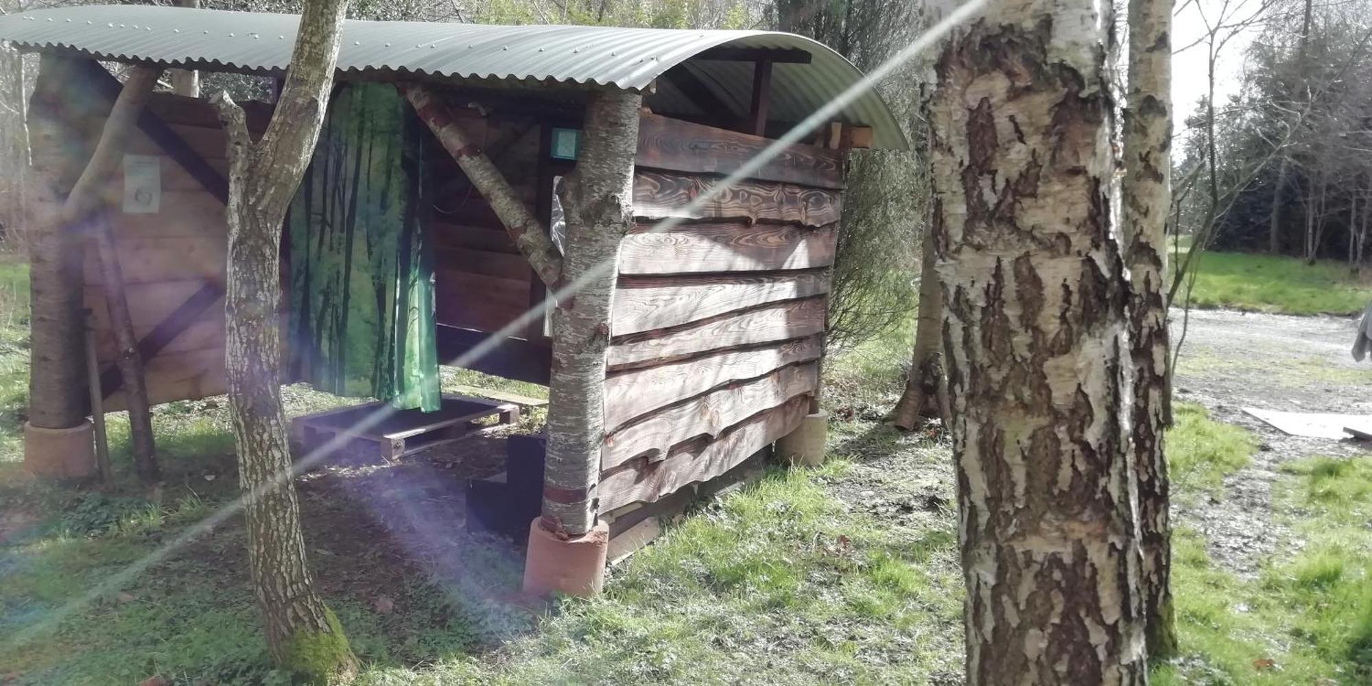 Sapphire Forest Garden Shepherd'S Hut Church Stretton Exterior photo